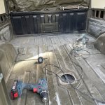 Camper build floor