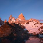 Laguna de los Tres zum Sonnenaufgang