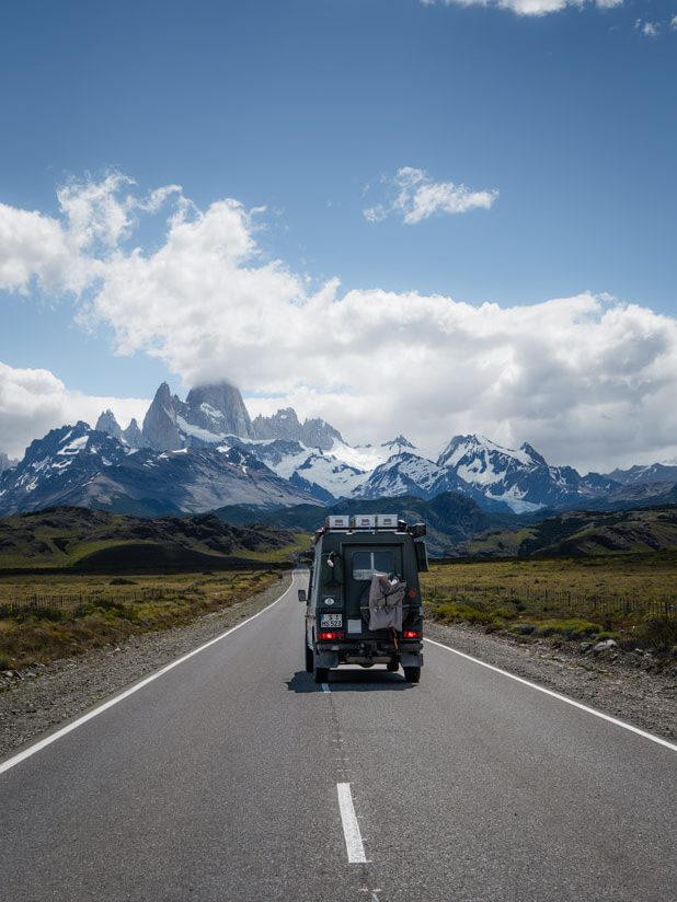 Mit dem Camper nach El Chaltémn Patagonien