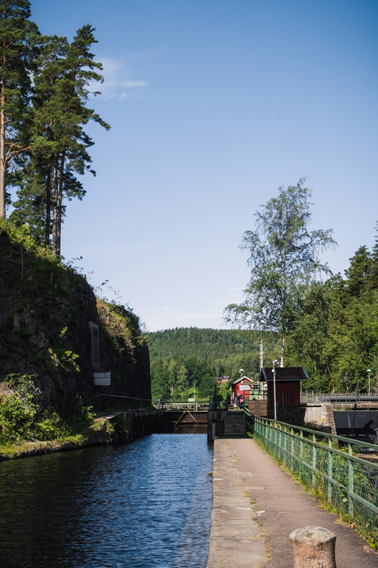 Håverud Aquädukt in Dalsland Schweden