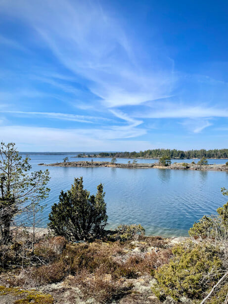 Schärenlandschaft in Yttre Bodane