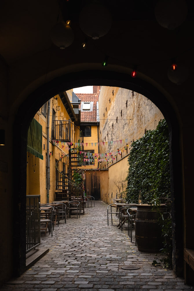 Cafés und Bars in der Kopenhagener Aktstadt