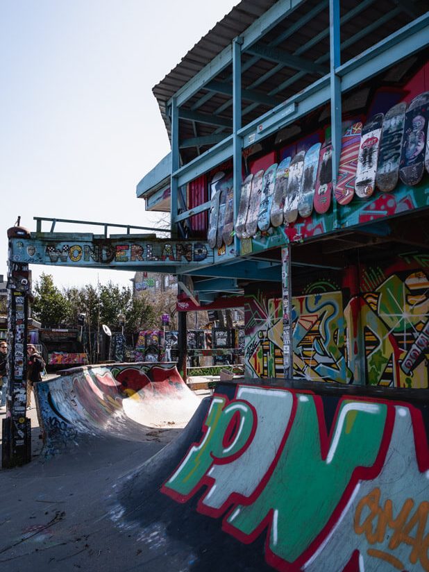 Graffiti in Christiania Kopenhagen
